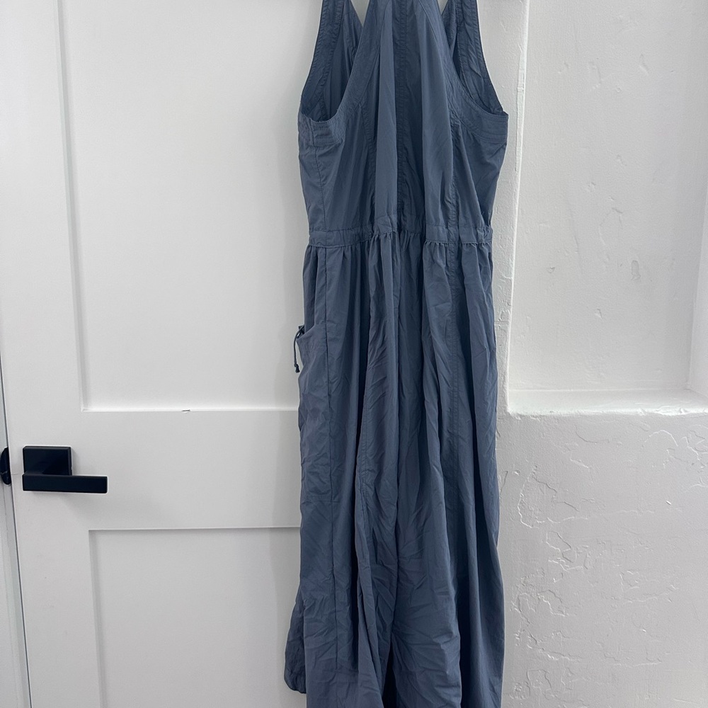 Windbreaker Blue Women's Dress - Anthropologie